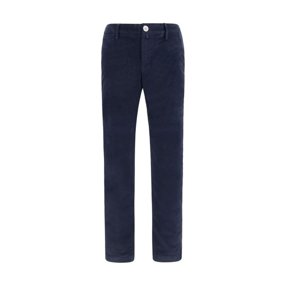 Jacob Cohen Blue Cotton Chino Men's Pants